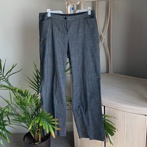 Woman’s black/grey dress pants